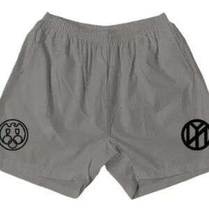 Mocha NEW YZY Yeezy Gosha Nylon Shorts FW24 Grey SH-01 03 Size 3